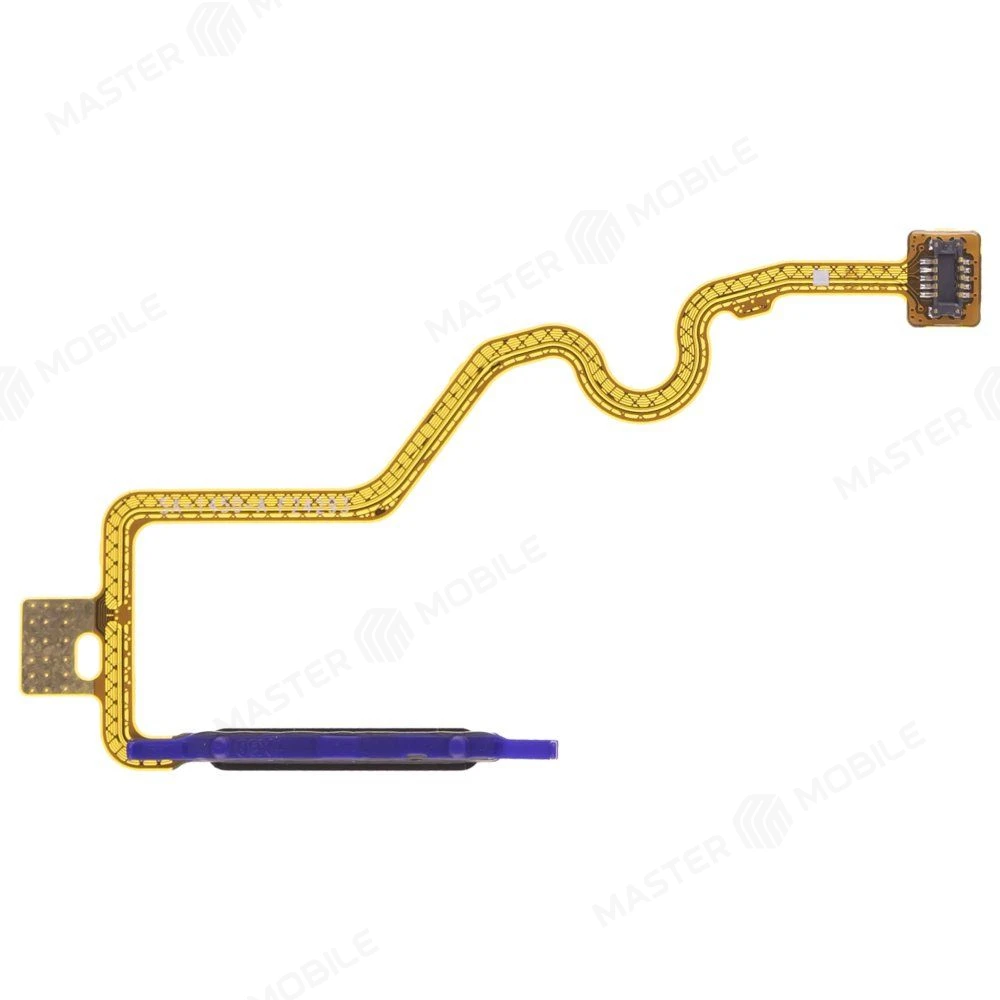 Шлейф для Tecno Spark 40C (KM4k) с комп. + сканер отпечатка пальца (голубой) фото №2