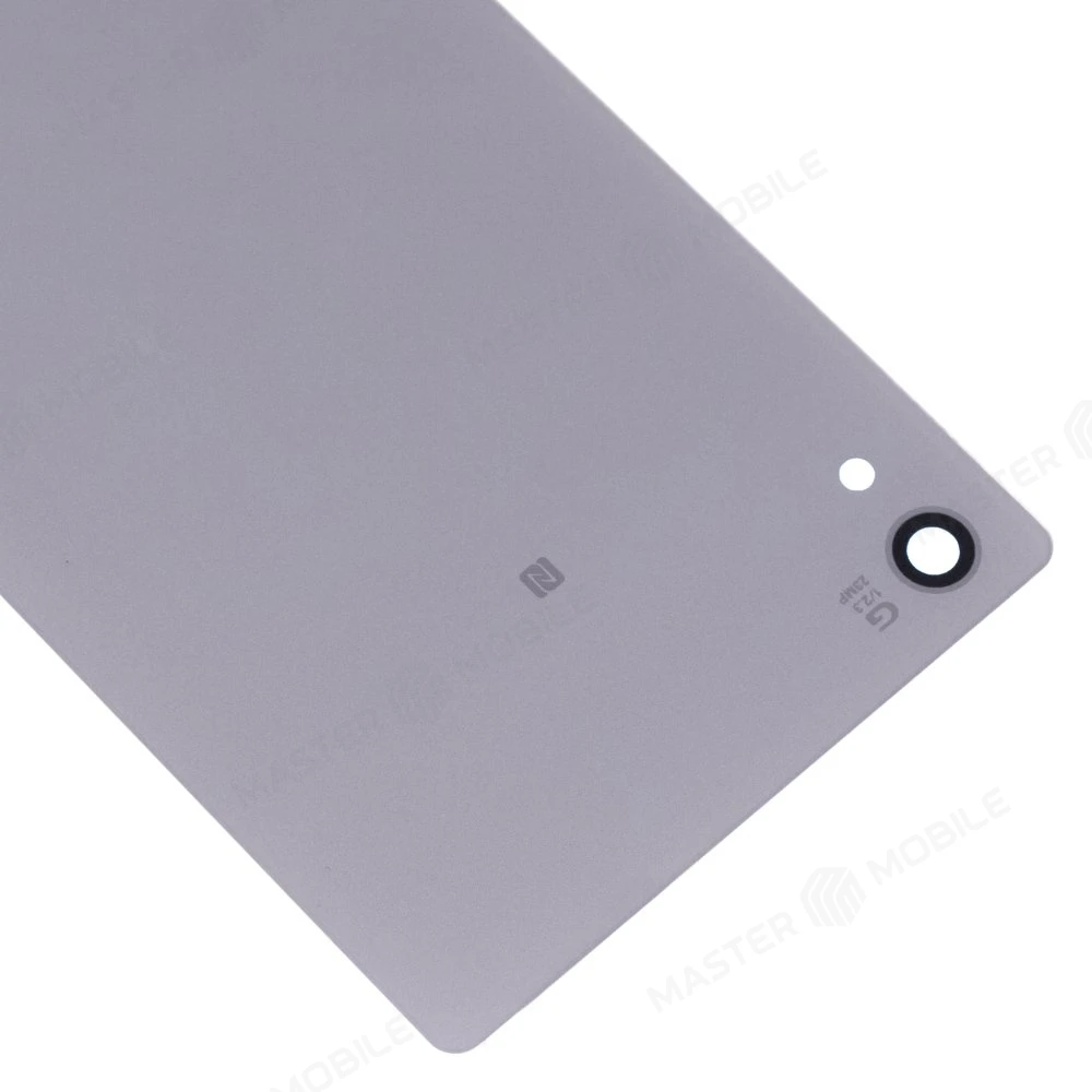 Задняя крышка для Sony E6853 Xperia Z5 Premium/E6833/E6883 Xperia Z5 Premium Dual (серебристый) фото №3