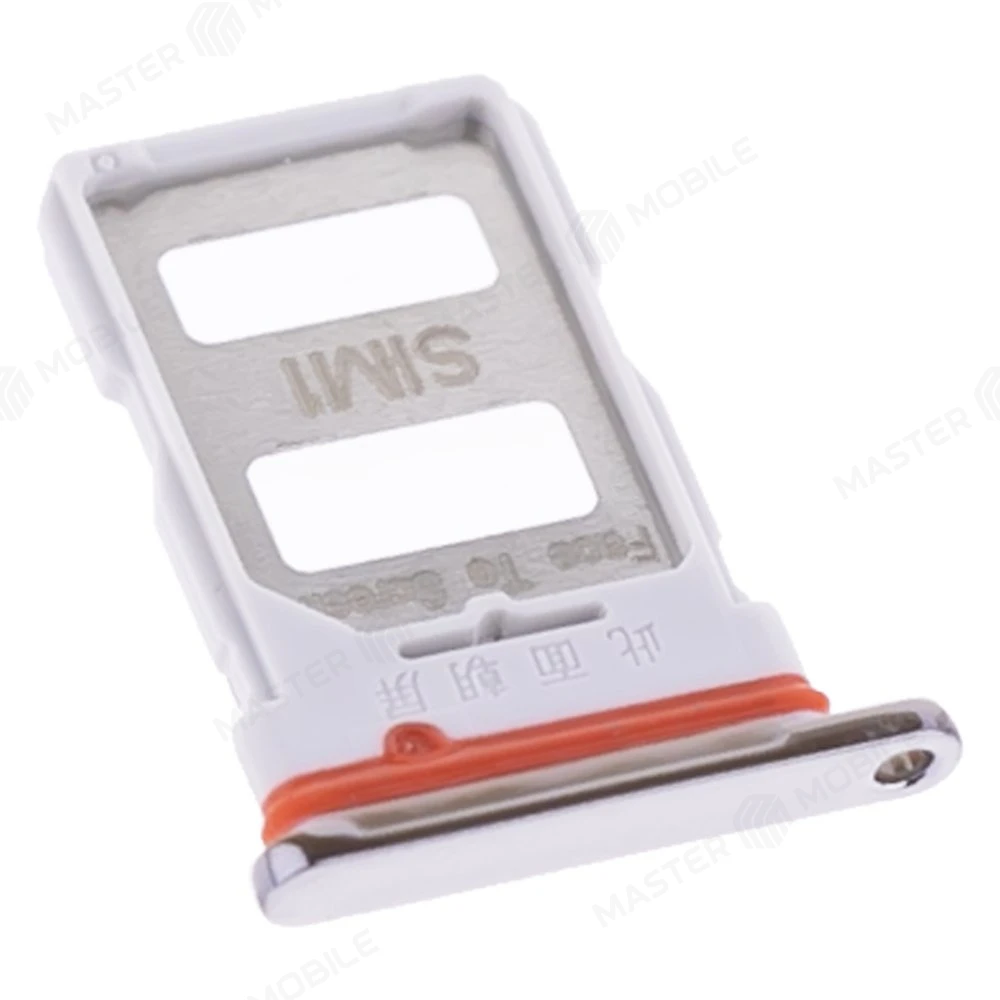 Держатель сим-карты для Xiaomi Poco F3 (M2012K11AG) / Mi 11i (M2012K11G) (серебристый)  фото №3