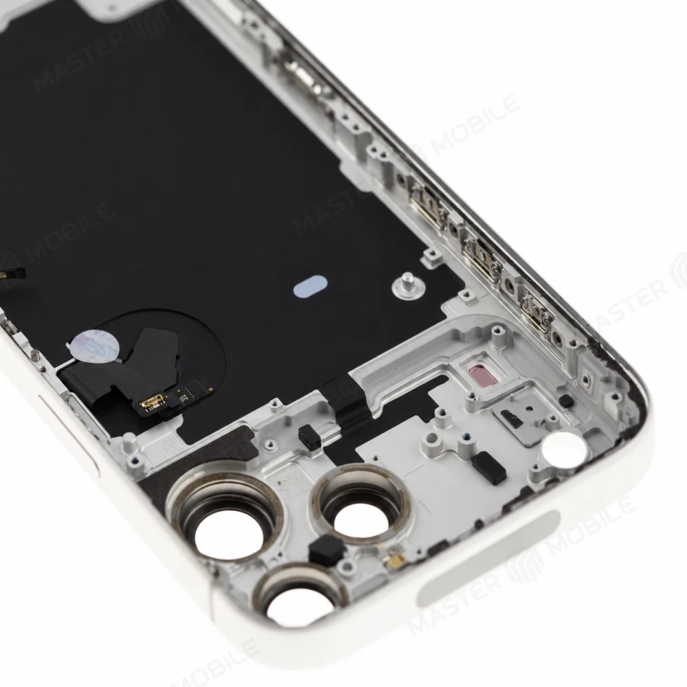 Корпус для Apple iPhone 18 Pro Max (eSIM) (серебристый) (ORIG100) (Снятый) фото №3