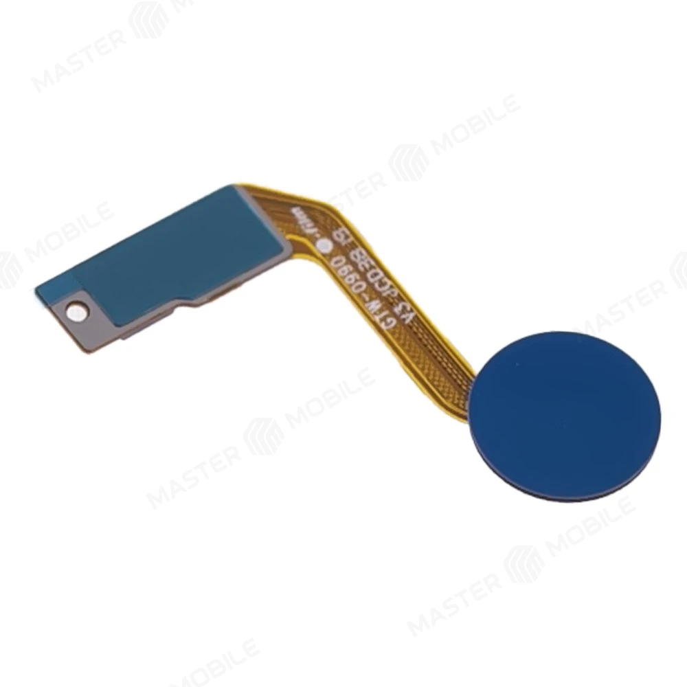 Шлейф для Huawei Mate 20 (HMA-L29) с комп. + сканер отпечатка пальца (синий)  фото №3