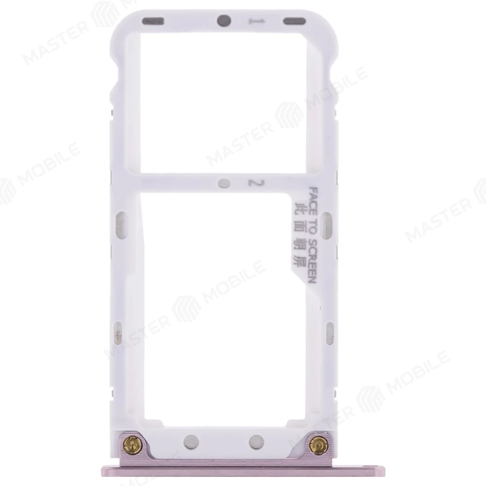 Держатель сим-карты для Xiaomi Mi A1 (MDG2) / Mi 5x (розовый)  фото №1