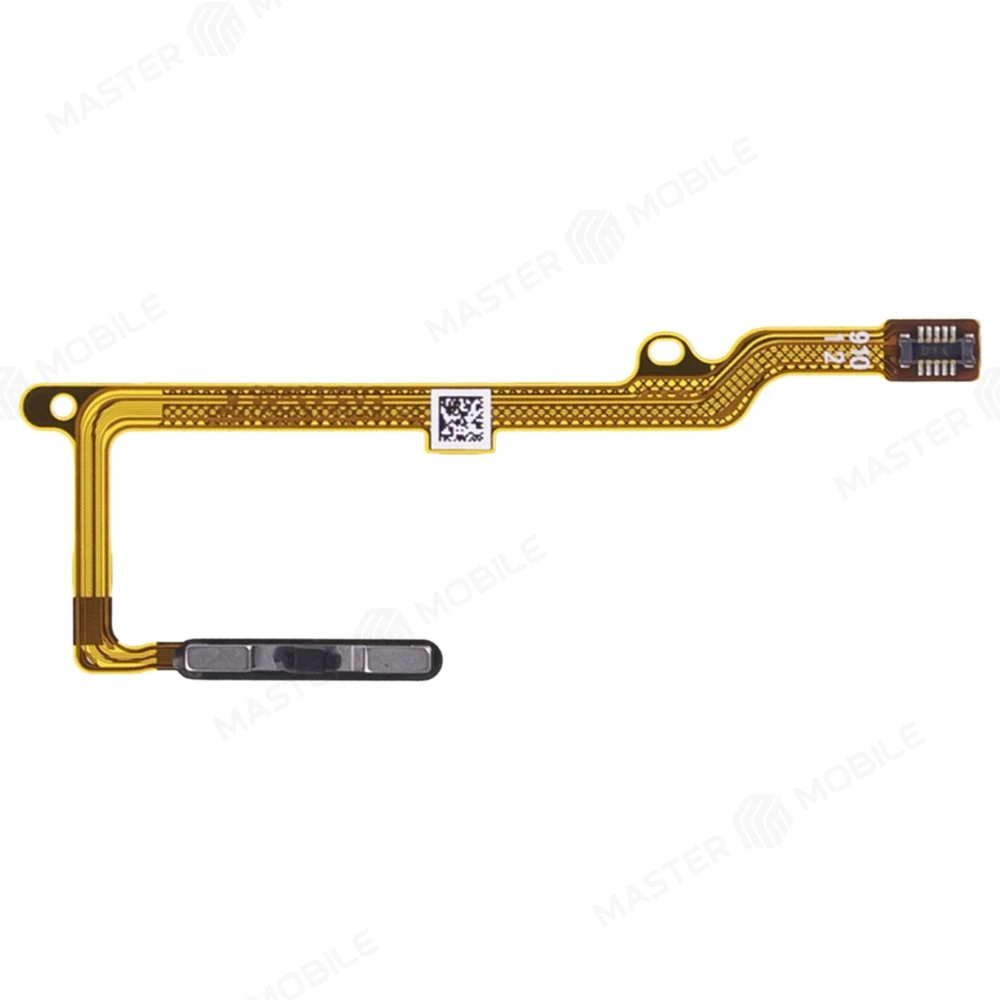 Шлейф для Huawei Honor 90 Lite (CRT-NX1) с комп. + сканер отпечатка пальца (черный) фото №2