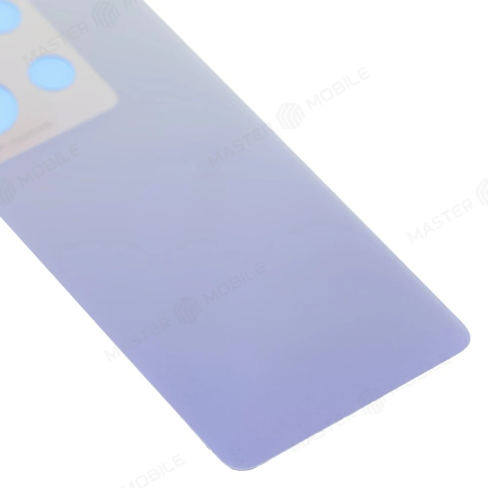 Задняя крышка для Infinix Note 30 4G (X6833B/X6731B) (голубой) фото №4