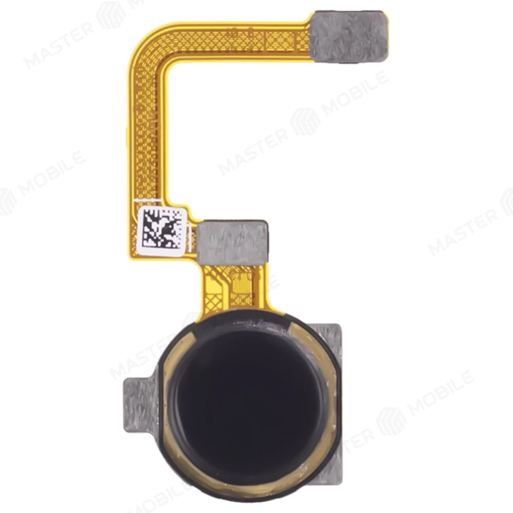 Шлейф для Realme C21Y (RMX3261/RMX3263) с комп. + сканер отпечатка пальца (черный) фото №1