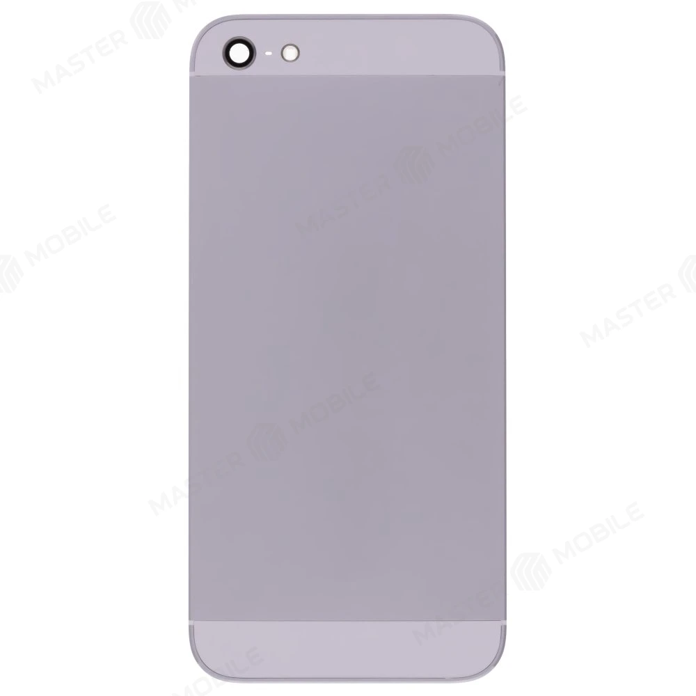 Корпус для Apple iPhone 5 (серебристый)  фото №1