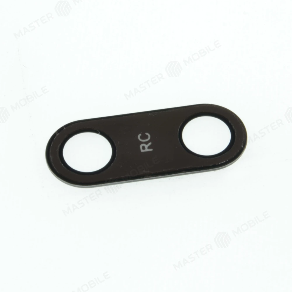 Стекло задней камеры для Huawei P Smart 2019 (POT-LX1) / Y7 2019 (DUB-LX1) / Y7 Pro 2019 (DUB-LX2) (без рамки) (черный) фото №2