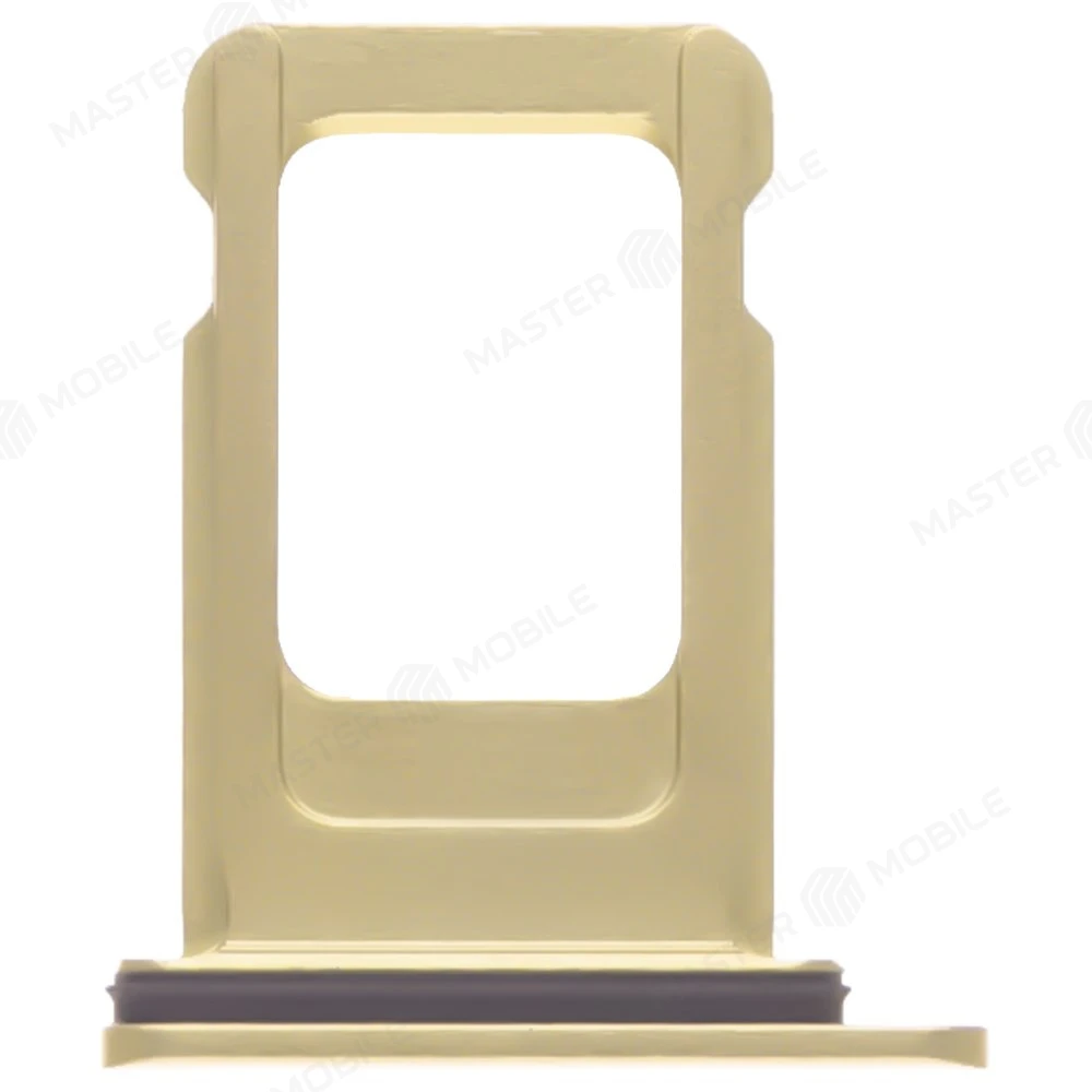 Держатель сим-карты для Apple iPhone 11 (желтый) фото №2