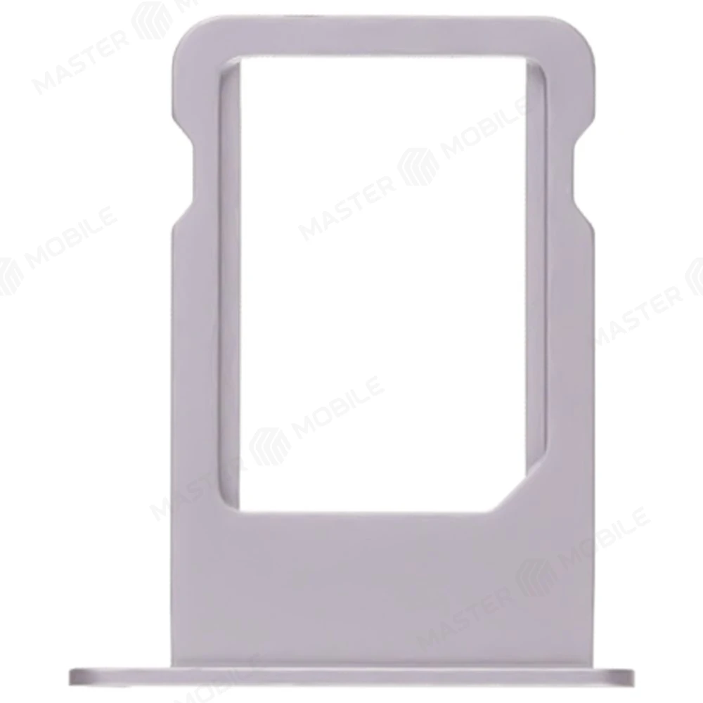 Держатель сим-карты для Apple iPhone 5 (серебристый) фото №1