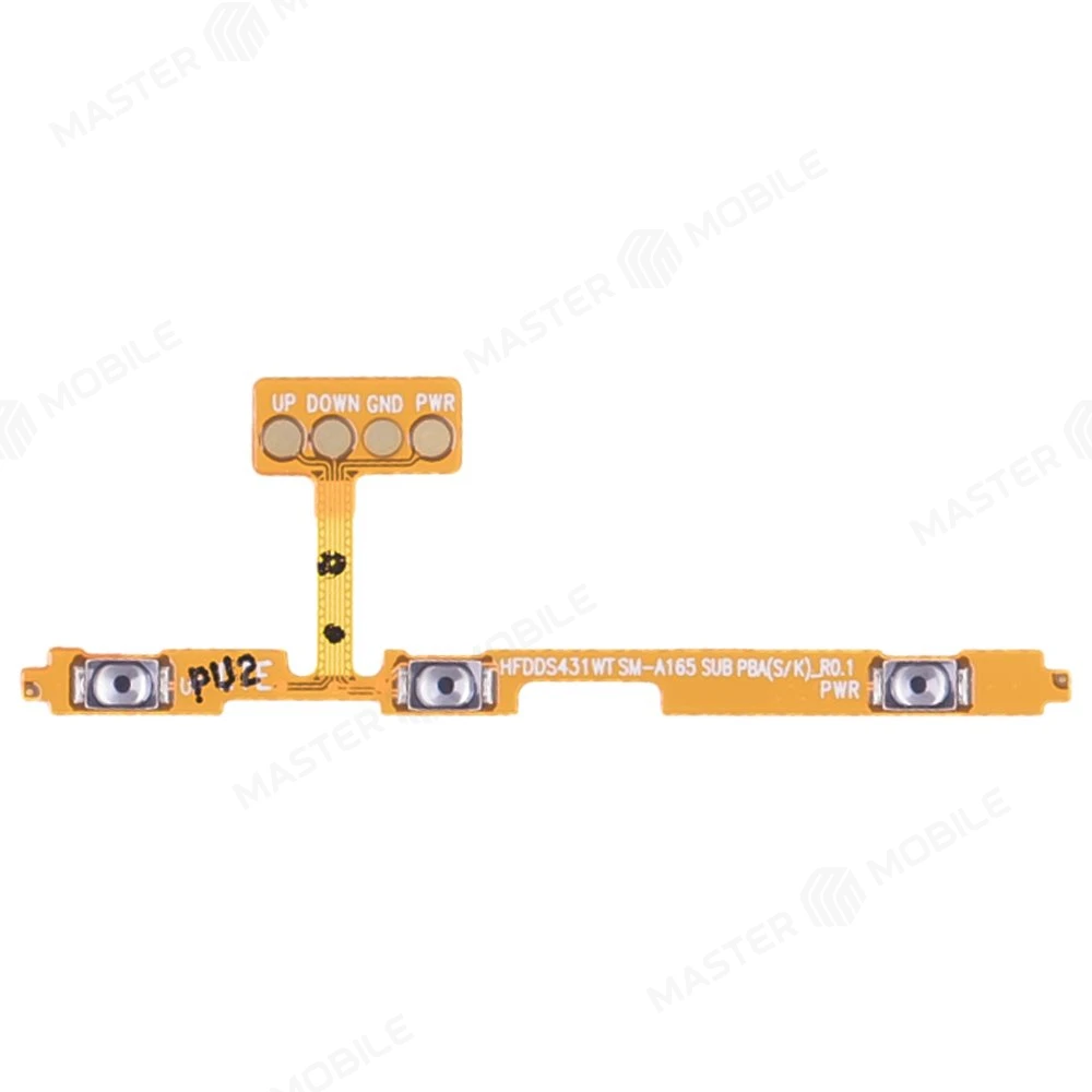 Шлейф для Samsung A165 Galaxy A16 4G с комп. (на кнопку включения и кнопки громкости) фото №1