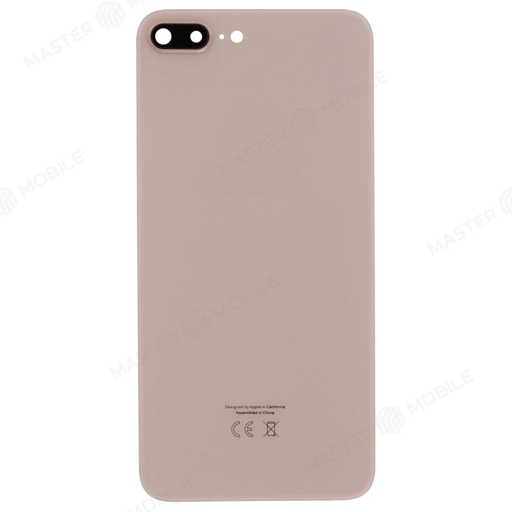 Задняя крышка для Apple iPhone 8 Plus (золотистый) (в сборе со стеклом камеры) (Premium) фото №1