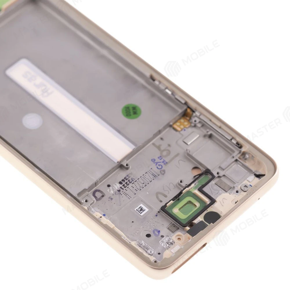 Дисплей для Samsung A336 Galaxy A33 5G + тачскрин (золотистый) (в рамке) (OLED) (Full Size) фото №3