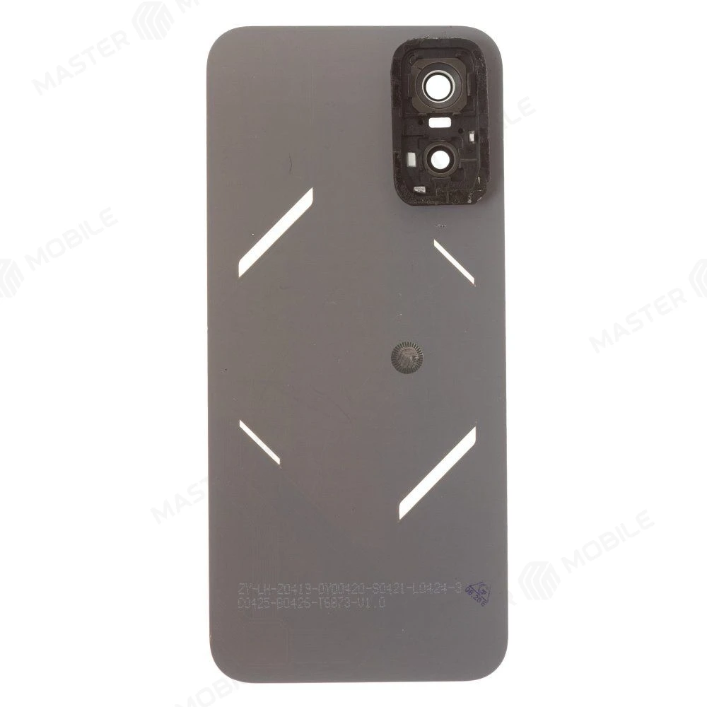 Задняя крышка для Infinix GT 30 (X6876) (серебристый) (в сборе со стеклом камеры)  фото №2
