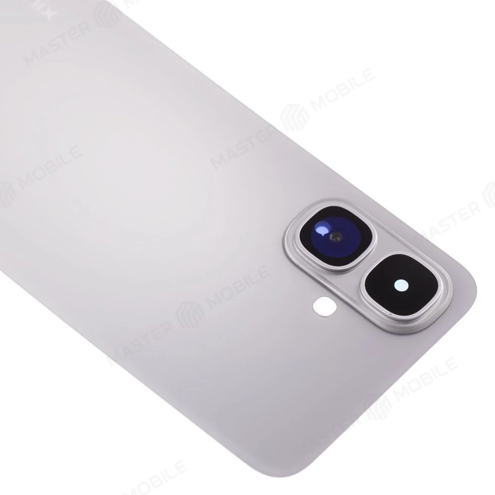 Задняя крышка для Infinix Smart 10 (X6725) (серый) (в сборе со стеклом камеры) фото №3