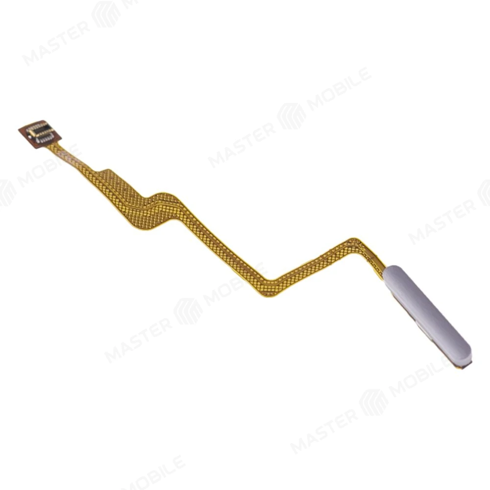 Шлейф для Xiaomi 11T (21081111RG) / 11T Pro (2107113SG) с комп. + сканер отпечатка пальца (кнопка включения) (серебристый) фото №3