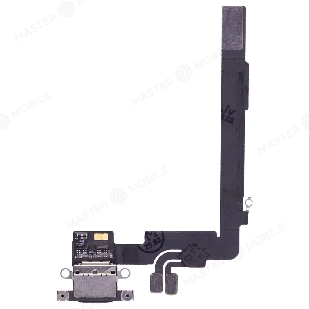 Шлейф для Apple iPhone 16 Pro Max с комп. + разъем зарядки (черный) (ORIG100)  фото №1