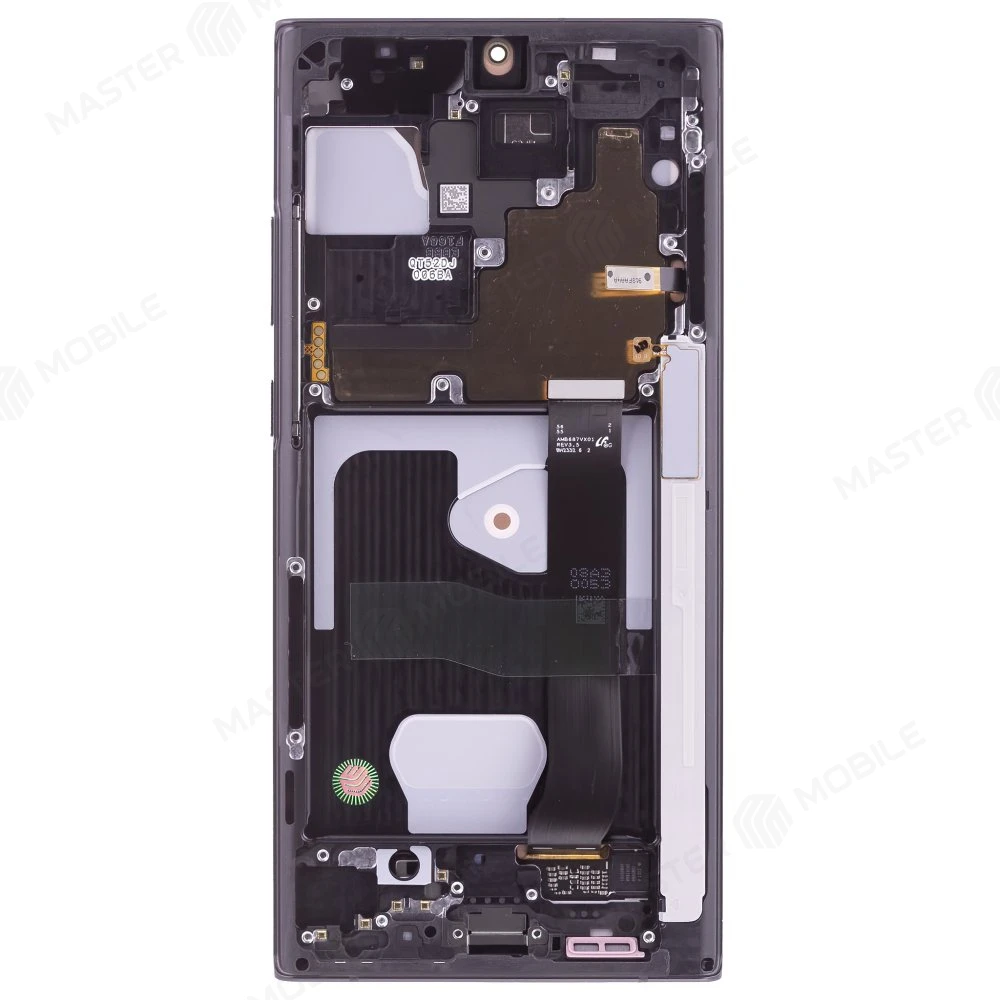 Дисплей для Samsung N985 Galaxy Note 20 Ultra / N986 Galaxy Note 20 Ultra 5G + тачскрин (черный) (в рамке) (ORIG100) (возможен дефект ЛКП) фото №2