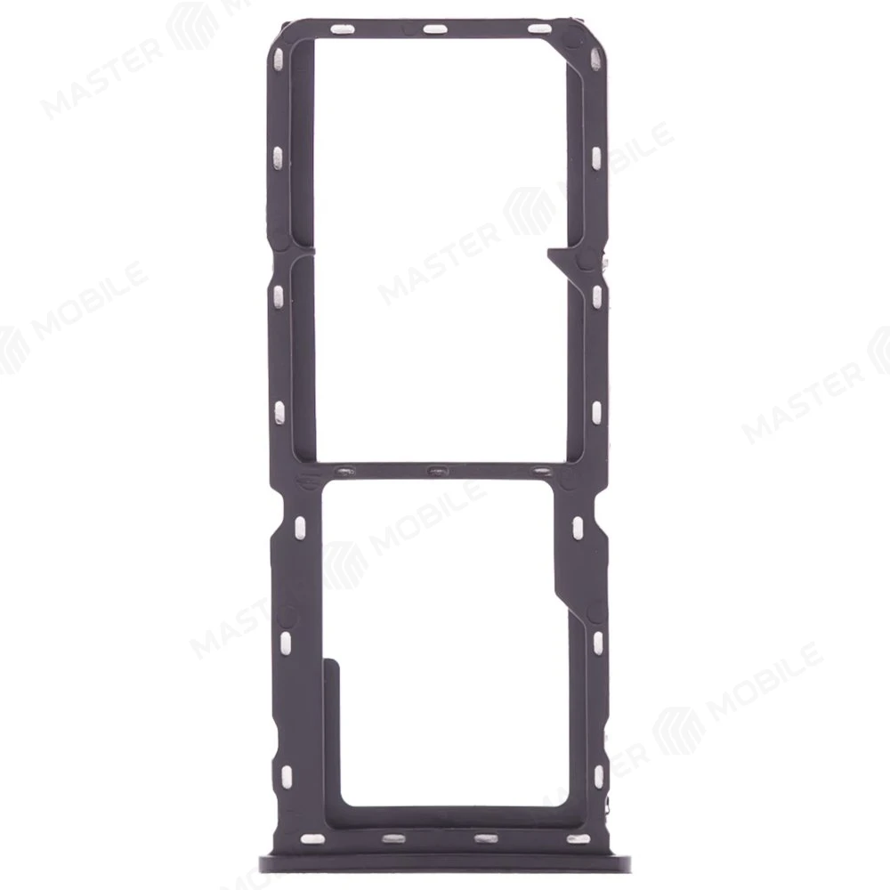 Держатель сим-карты для Realme 9 4G (RMX3521) (черный) фото №1