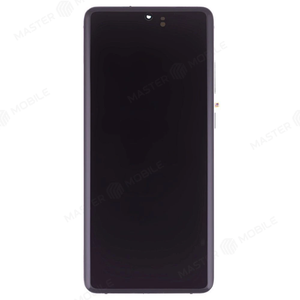 Дисплей для Samsung G988 Galaxy S20 Ultra + тачскрин (серебристый) (в рамке) (OLED) (Full Size) фото №1