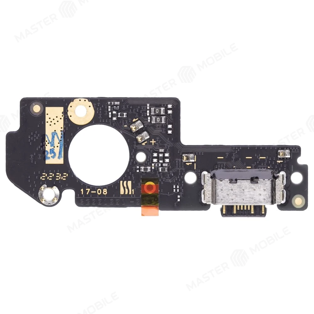 Нижняя плата для Xiaomi Redmi Note 12 5G (22111317G) / Poco X5 5G (22111317PG) с комп. + разъем зарядки + микрофон (ORIG100)  фото №2