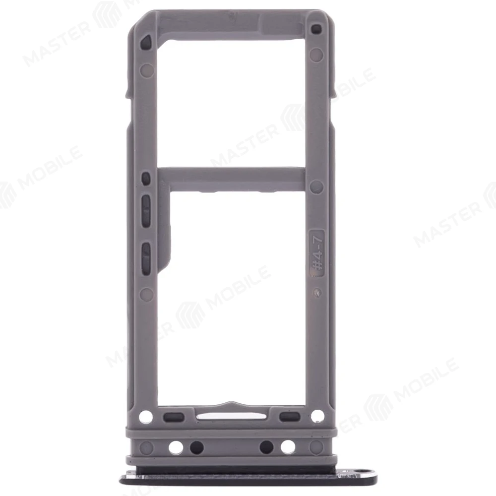 Держатель сим-карты для Samsung G950 Galaxy S8 / G955 Galaxy S8+ (черный) фото №2