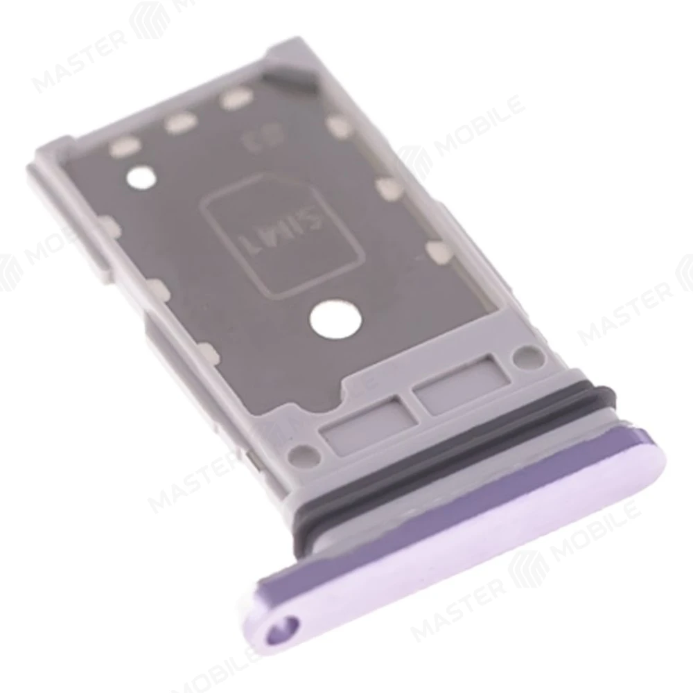 Держатель сим-карты для Samsung G990 Galaxy S21 FE (фиолетовый) фото №3