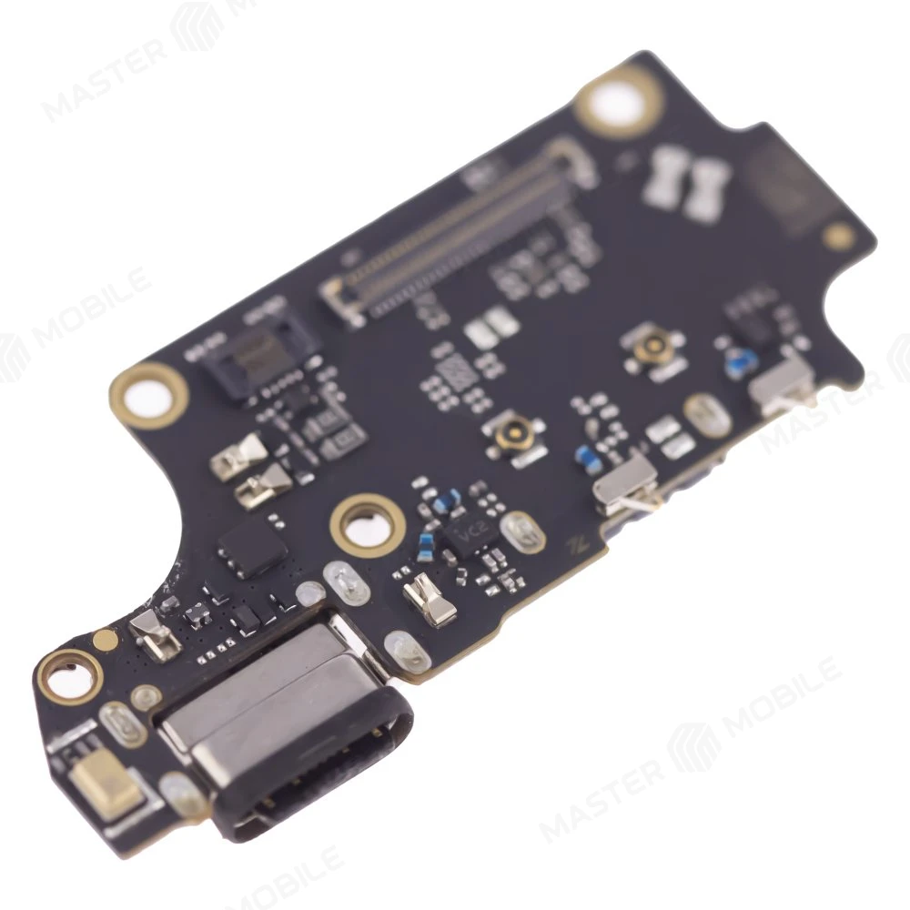 Нижняя плата для Xiaomi Poco F2 Pro (M2004J11G) / Redmi K30 Pro с комп. + разъем зарядки + микрофон + разьем SIM (ORIG100) фото №3