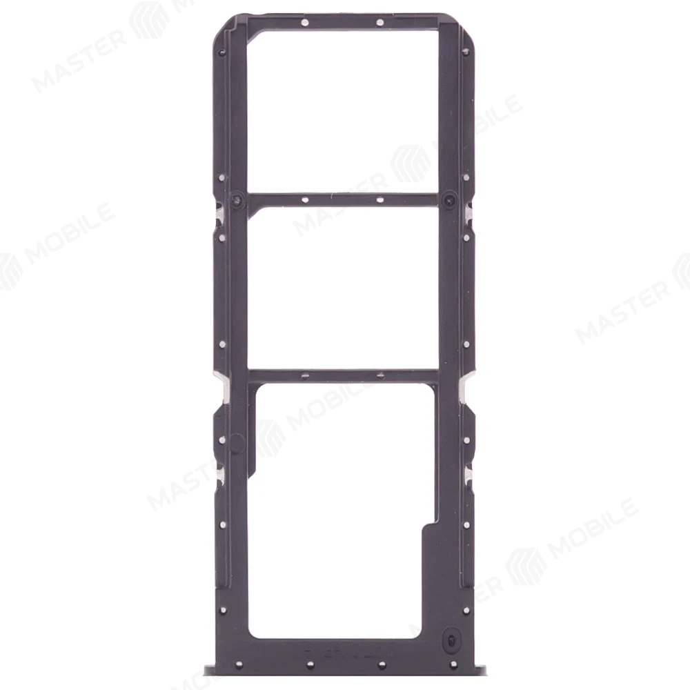 Держатель сим-карты для Realme 8 4G (RMX3085) (черный) фото №2