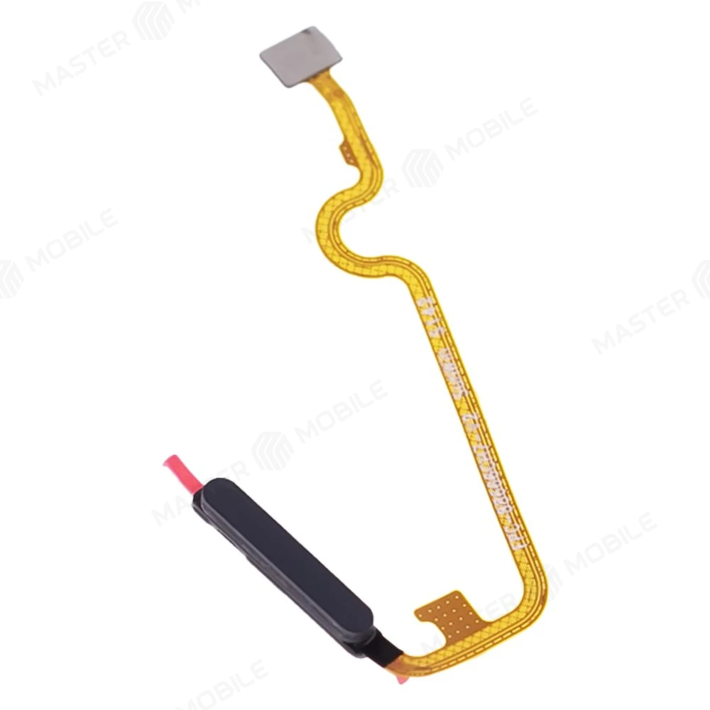 Шлейф для Tecno Pova 3 (LF7N) с комп. + сканер отпечатка пальца (черный)  фото №3