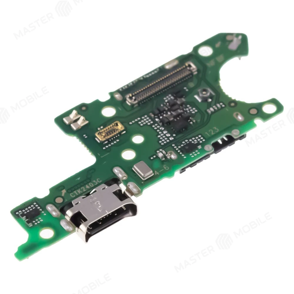 Нижняя плата для Huawei Honor X9a 5G (RMO-NX1) с комп. + разъем зарядки + микрофон фото №3