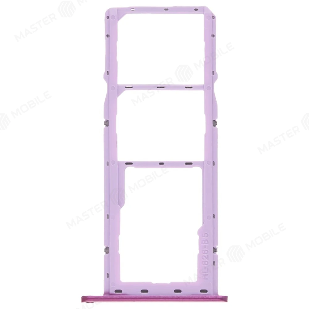 Держатель сим-карты для Huawei Y7 2019 (DUB-LX1) / Y7 Pro 2019 (DUB-LX2) (фиолетовый) фото №2