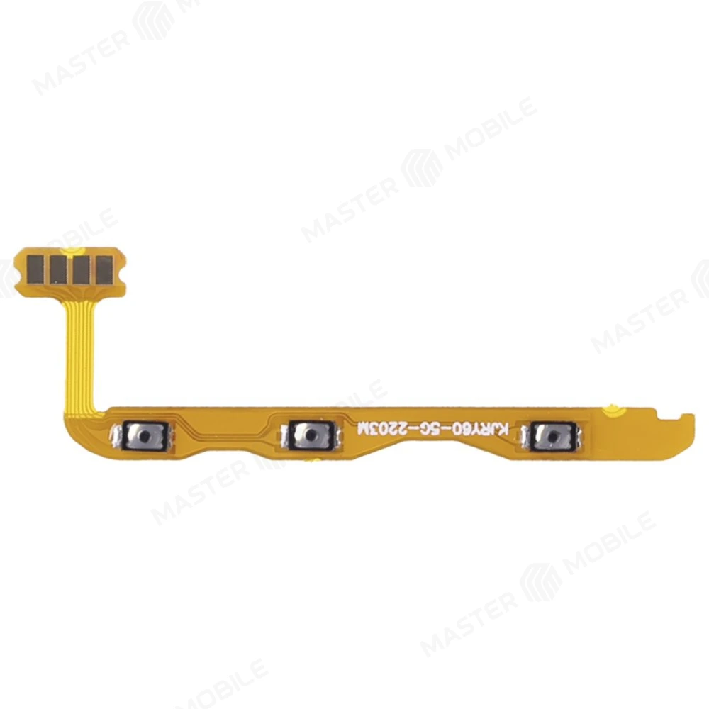 Шлейф для Huawei Honor 70 (FNE-NX9) с комп. (на кнопку включения и кнопки громкости)  фото №1