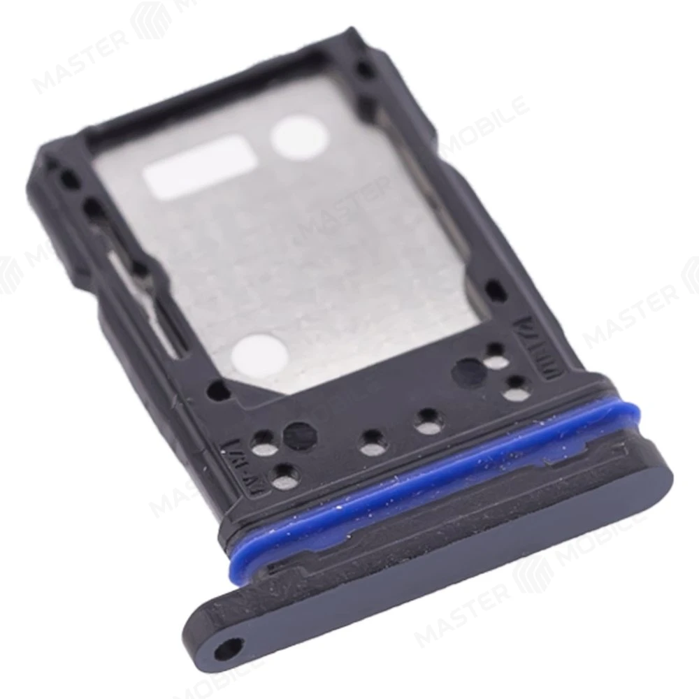 Держатель сим-карты для Vivo V23e (V2116) (черный) фото №3