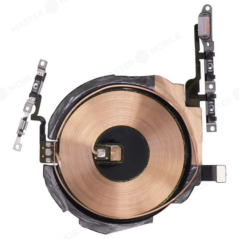 Шлейф для Apple iPhone 13 mini с комп. (на кнопку включения и кнопки громкости) + беспроводная зарядка (ORIG100) фото №1