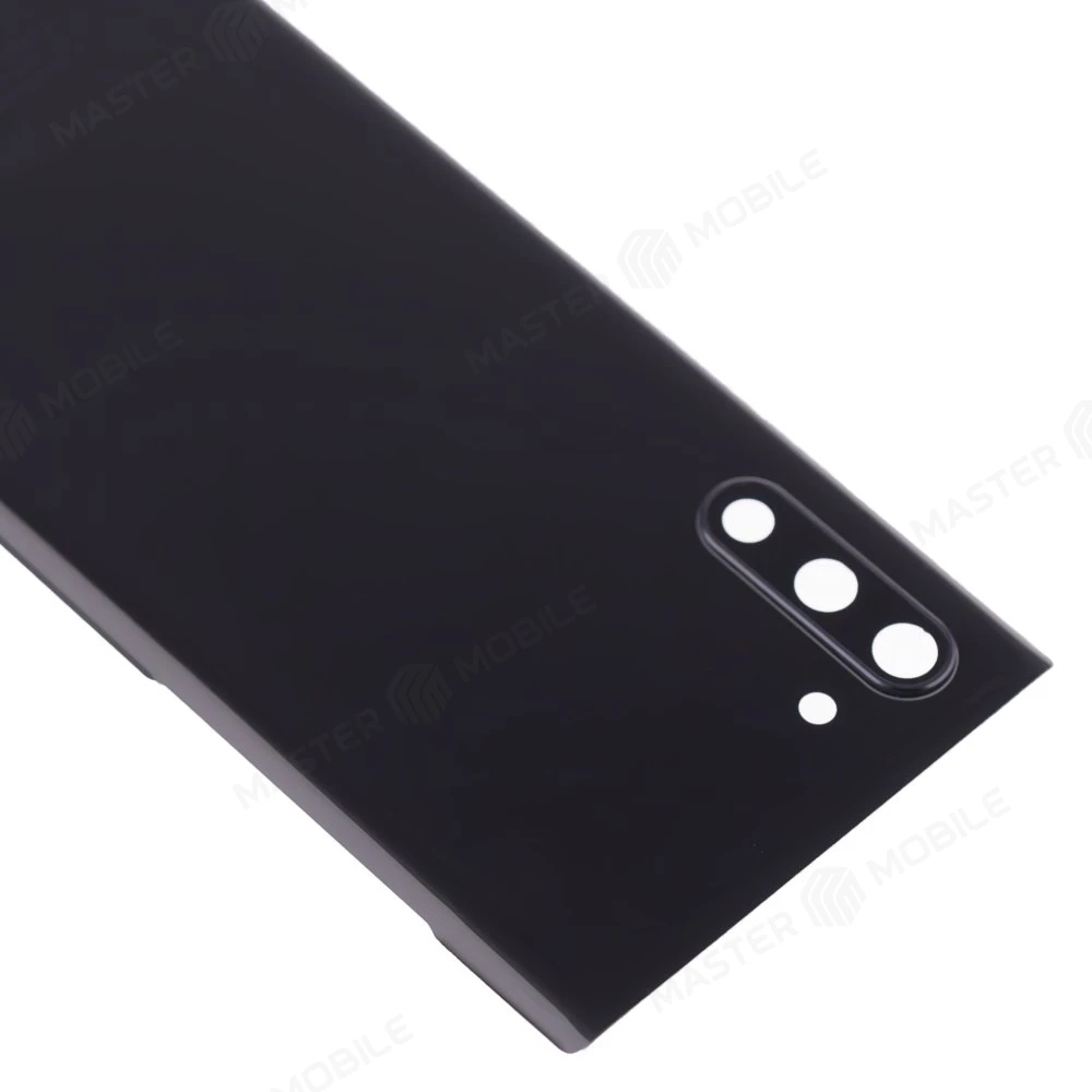 Задняя крышка для Samsung N970 Galaxy Note 10 (черный) (в сборе со стеклом камеры) фото №3