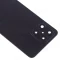 Задняя крышка для Huawei Honor X8 (TFY-LX1) (черный) (в сборе со стеклом камеры) фото №3