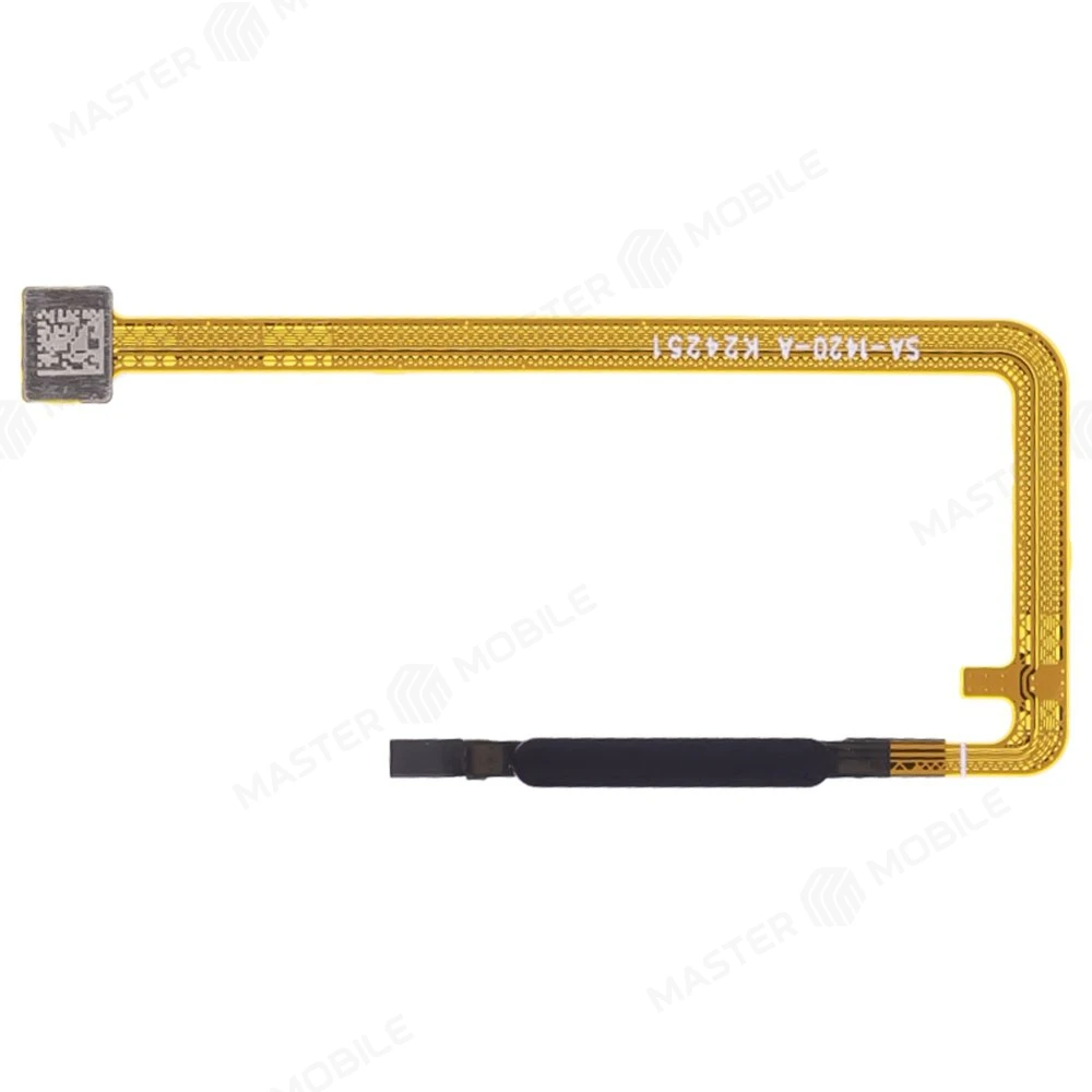 Шлейф для Samsung A065 Galaxy A06 с комп. + сканер отпечатка пальца (черный) фото №1