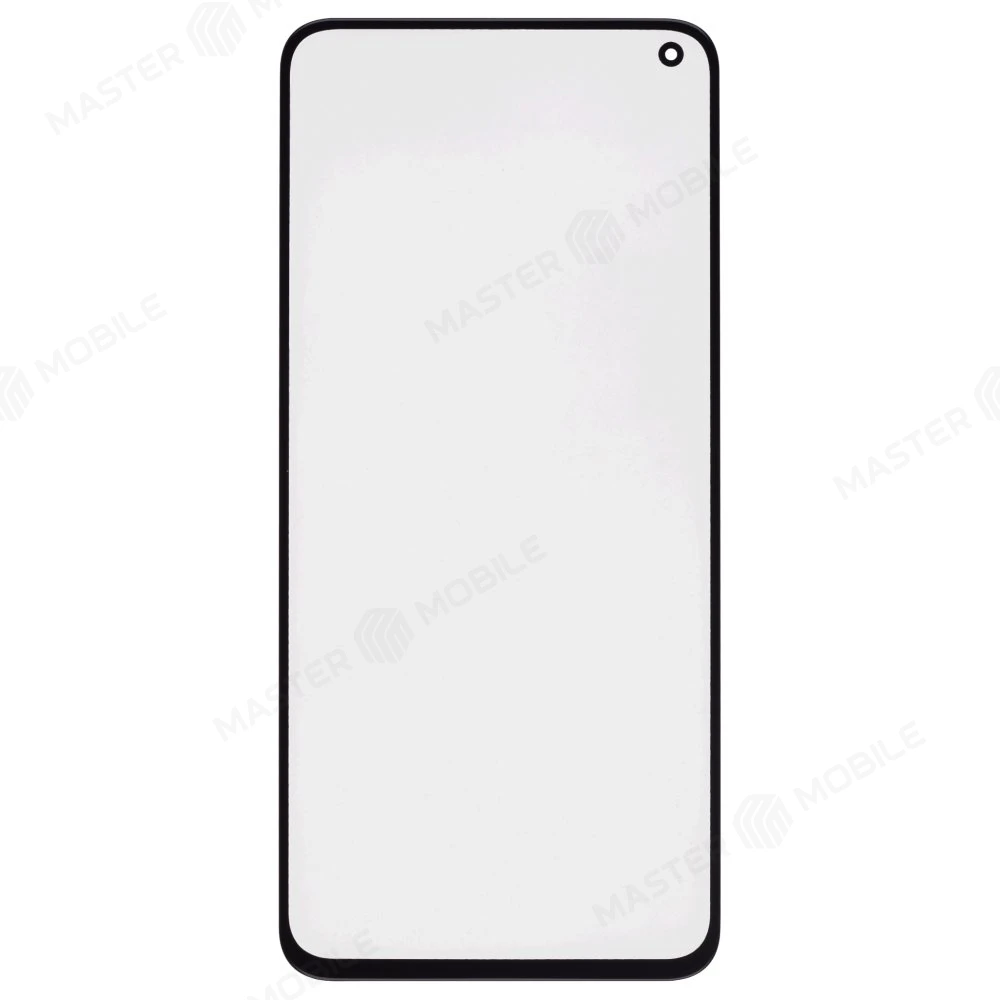 Стекло модуля для Vivo V17 (1919) + OCA (черный) фото №1