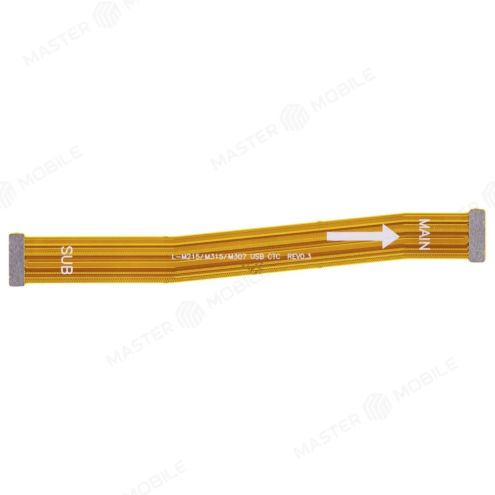 Шлейф для Samsung M215 Galaxy M21 / M307 Galaxy M30s / M315 Galaxy M31 с комп. (межплатный)  фото №1