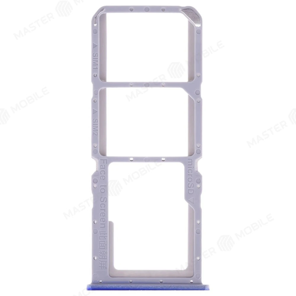 Держатель сим-карты для OPPO A55 4G (CPH2325) (синий) фото №1