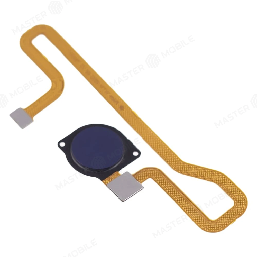 Шлейф для Huawei Honor 7A Pro (AUM-L29) / Honor 7C (AUM-L41) / Y6 2018 (ATU-L11) и др. с комп. + сканер отпечатка пальца (синий)  фото №3