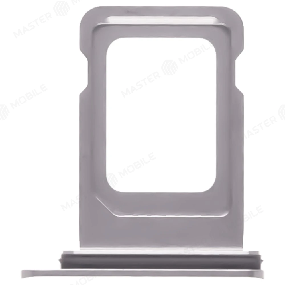 Держатель сим-карты для Apple iPhone 11 Pro / iPhone 11 Pro Max (серебристый) фото №1