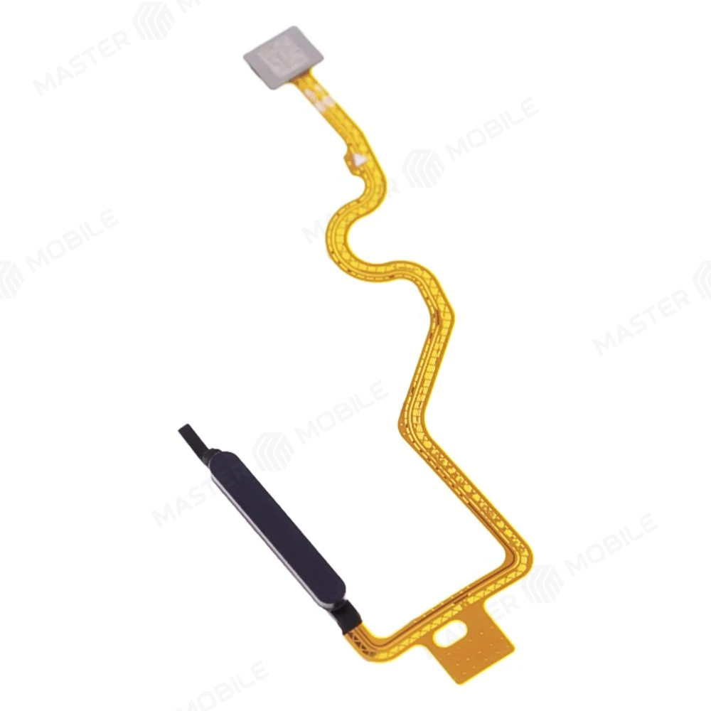 Шлейф для Infinix Smart 8 (X6525) с комп. + сканер отпечатка пальца (черный) фото №3