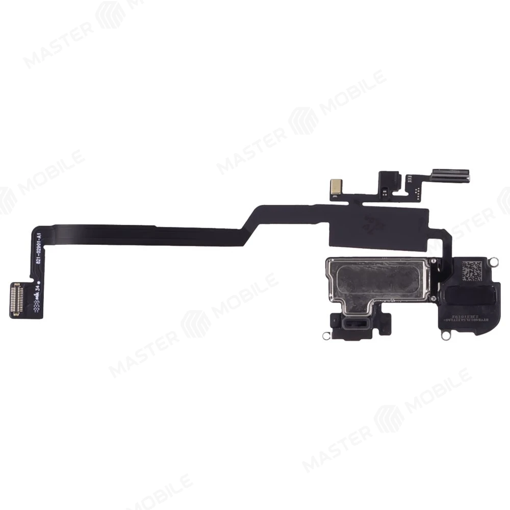 Шлейф для Apple iPhone X с комп. + динамик + сенсор + микрофон  фото №1