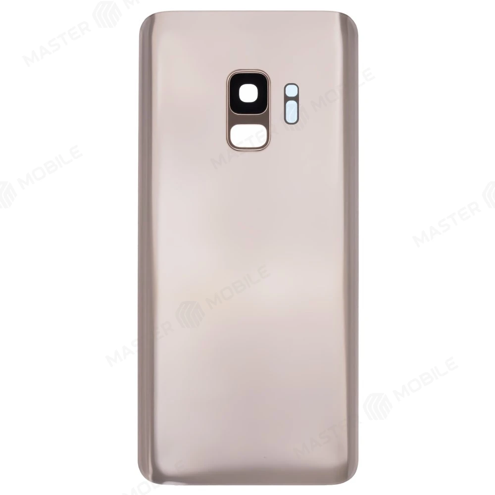 Задняя крышка для Samsung G960 Galaxy S9 (золотистый) (в сборе со стеклом камеры) фото №1