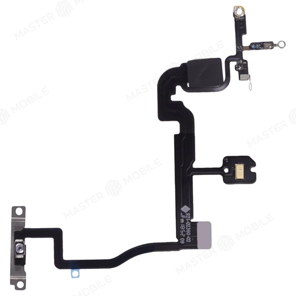 Шлейф для Apple iPhone 11 Pro с комп. (на кнопку включения) + микрофон + вспышка  фото №2