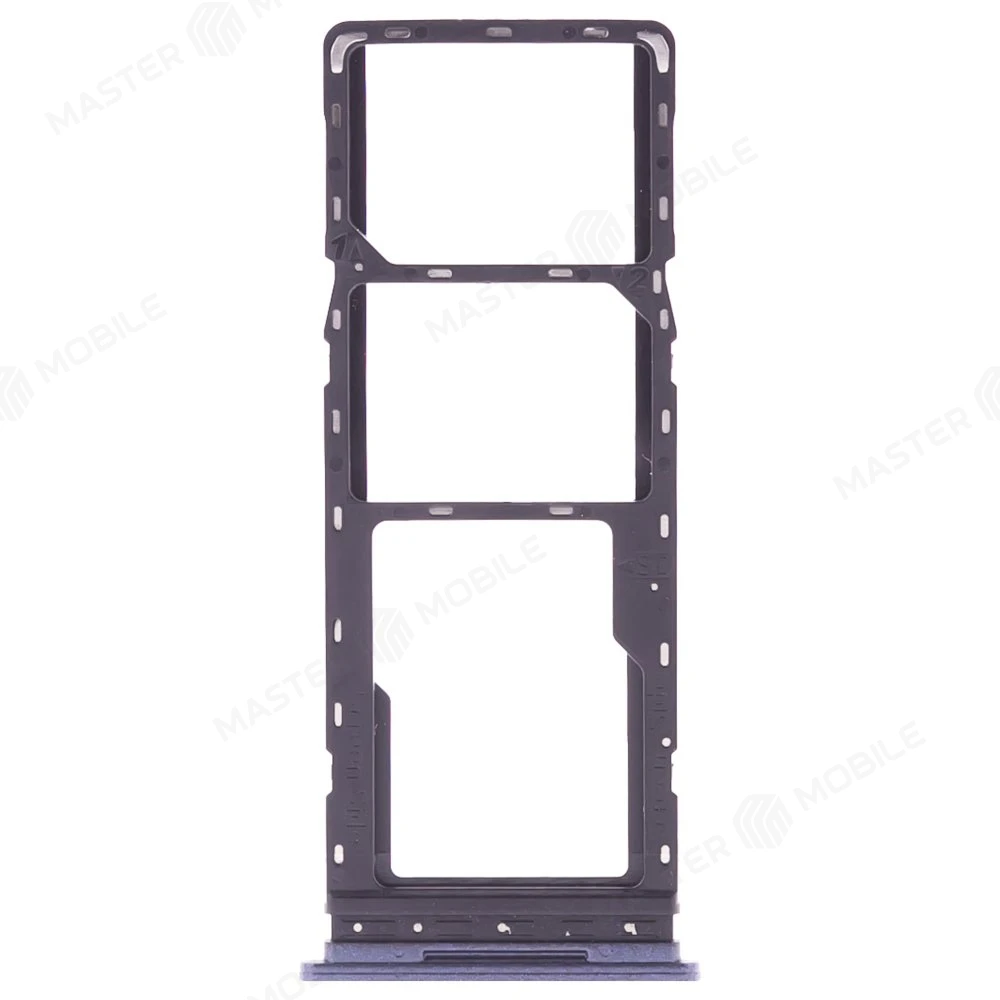 Держатель сим-карты для Tecno Spark 8C (KG5N) (черный) фото №1