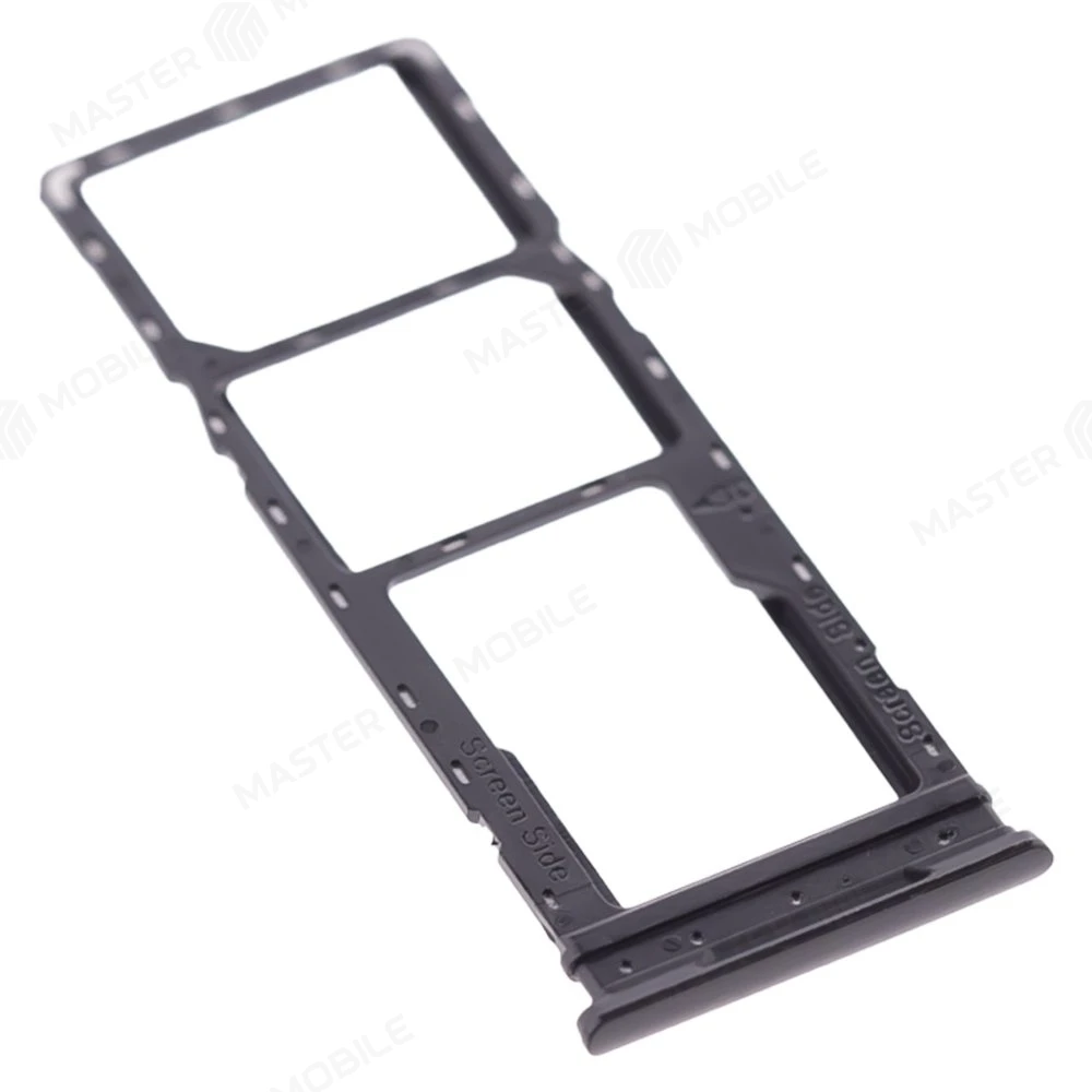 Держатель сим-карты для Infinix Hot 20i (X665E) (черный) фото №3