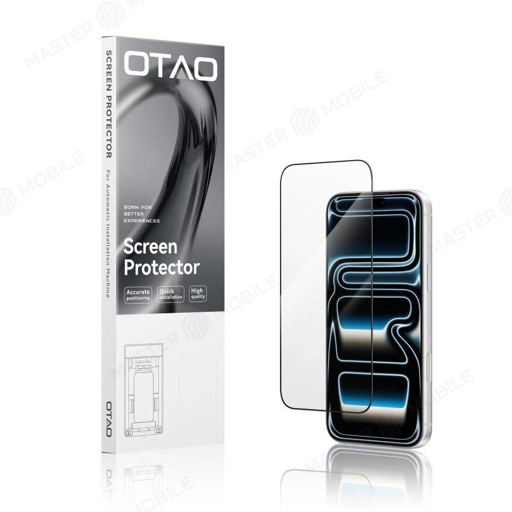 Защитное стекло для машинки OTAO Clear Glass для Apple iPhone 14 Pro / Phone 15 / iPhone 16 (5 шт.) 
