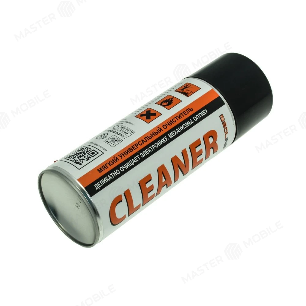 Спрей-очиститель Solins CLEANER (спиртовой очиститель для удаления жира и масла) (400 мл) фото №1